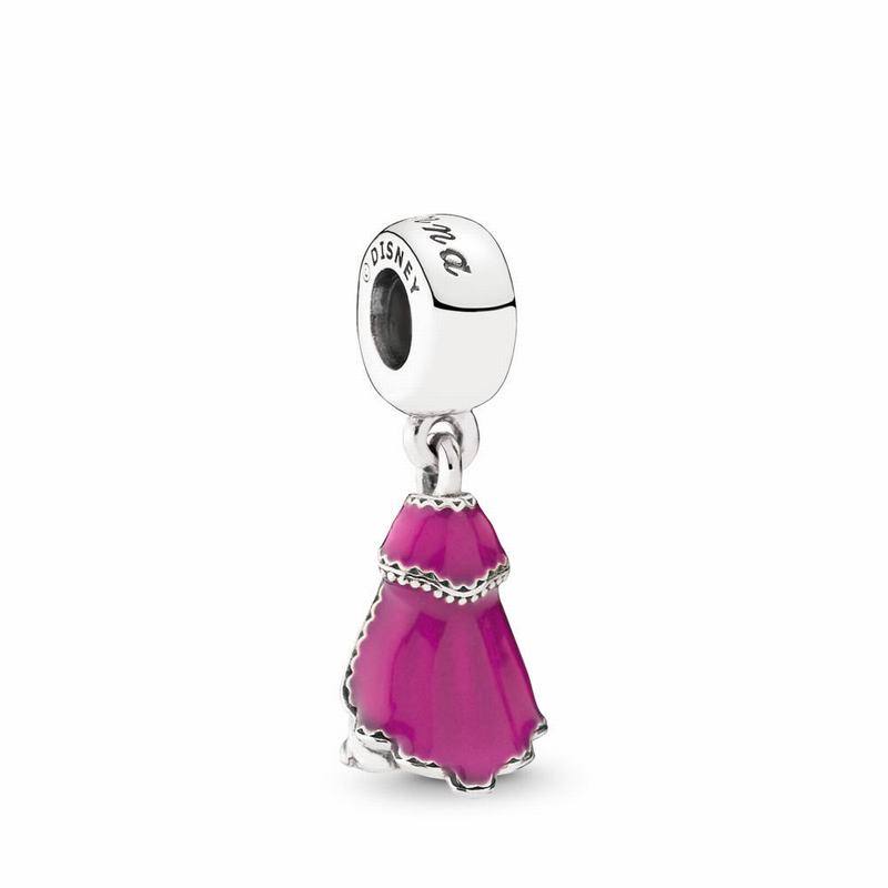 Pandora Disney Anna's Dress Dangle Charm NZ, Sterling Silver (316954-EMF)